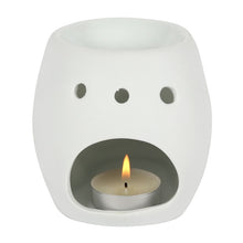 Load image into Gallery viewer, Skull oil burner, White
