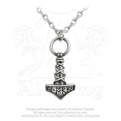Thor's Hammer Amulet necklace - Alchemy Gothic