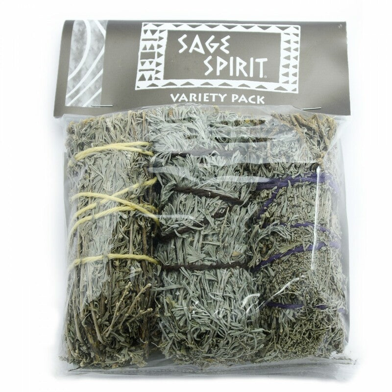 Variety Pack - Small Smudge Sticks (Pack of 3) 12cm