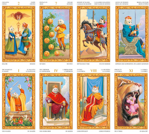 Tarot deck - White cats - scarabeo