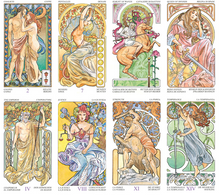 Load image into Gallery viewer, Tarot deck - Art Nouveau
