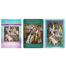 Load image into Gallery viewer, Fairy Tarot card set (with book)
