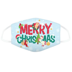 Reusable christmas face coverings masks (click for designs)