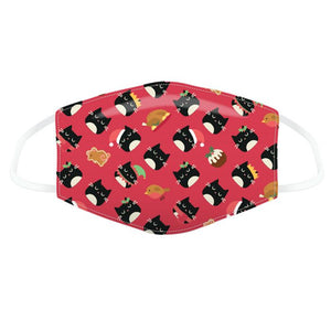 Reusable christmas face coverings masks (click for designs)