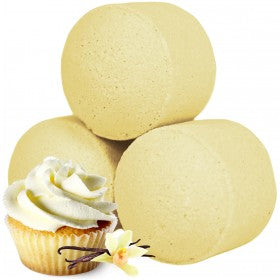 mini bath bombs (4) Vanilla cupcake
