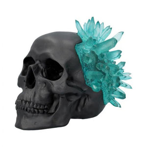 Skull - Emerald crystal skull 17.6cm