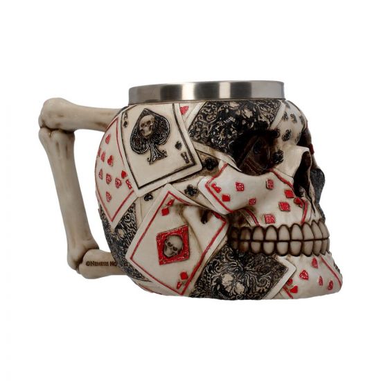 Tankard - dead man's hand 18.5cm
