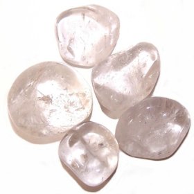 Tumblestone - clear quartz