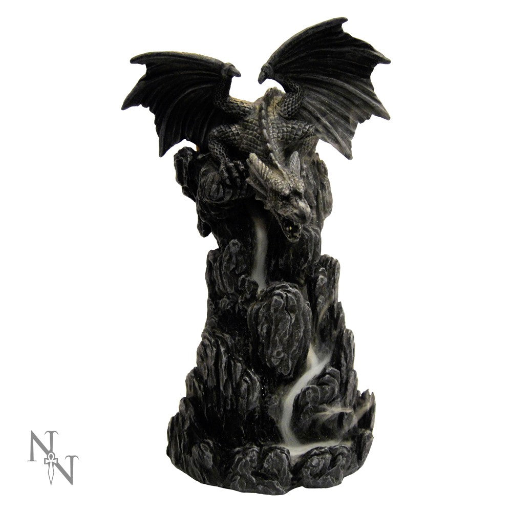Dragon backflow incense burner 20cm