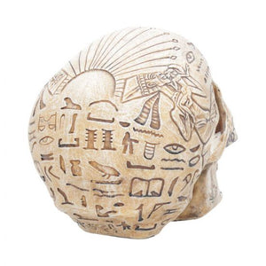 Heiroglyphic skull 15cm Egyptian designs