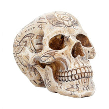 Load image into Gallery viewer, Heiroglyphic skull 15cm
