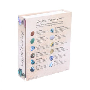 Crystal healing boxed set of 12 stones