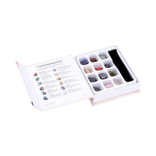 Load image into Gallery viewer, Crystal healing boxed set of 12 stones
