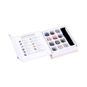 Crystal healing boxed set of 12 stones