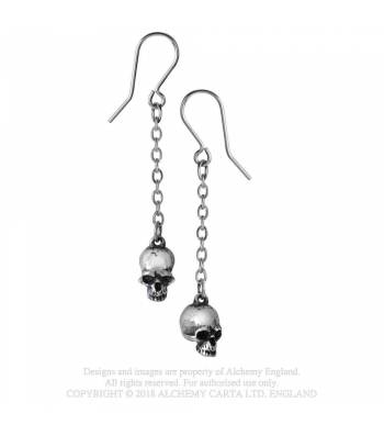 Deadskull ear droppers - Alchemy Gothic
