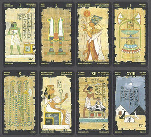 Tarot deck - Egyptian Tarot - scarabeo