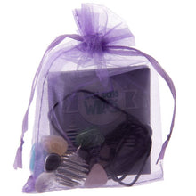 Load image into Gallery viewer, Gemstone spiral cage necklace kit with 7 crystals
