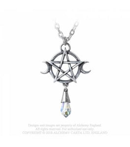 Goddess pentagram pendant - Alchemy Gothic