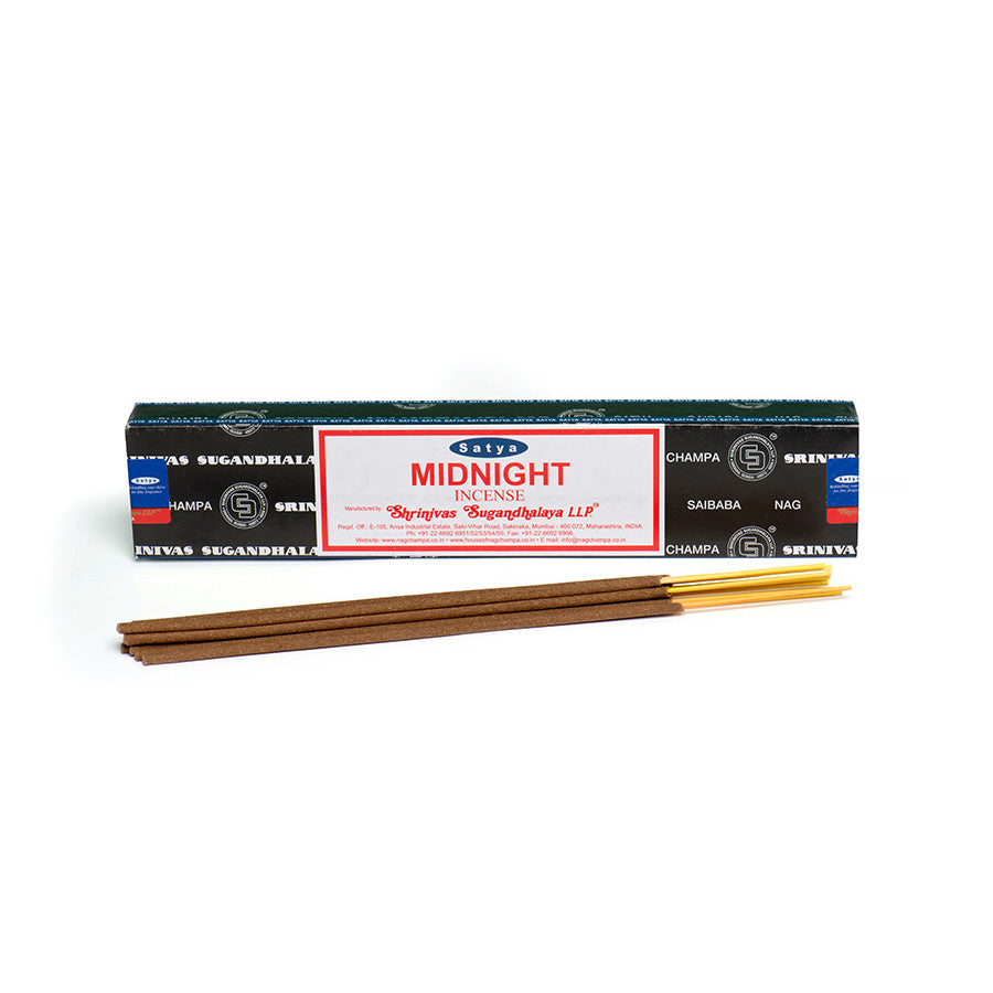 Satya Midnight incense sticks 15g