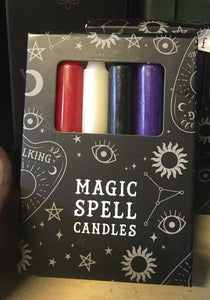 Spell candles - mixed colours