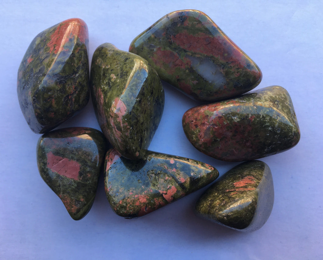 Tumblestone - Unakite