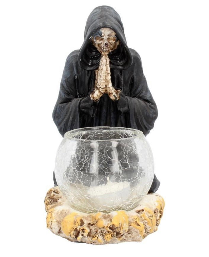 Reaper’s prayer candle holder