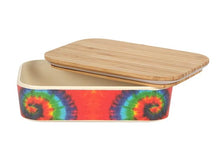 Load image into Gallery viewer, Rainbow bamboo Eco lunch box
