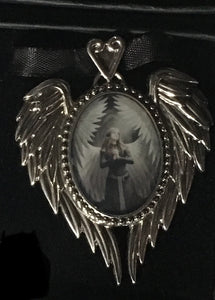 Cameo choker - Prayer for the fallen angel Anne stokes