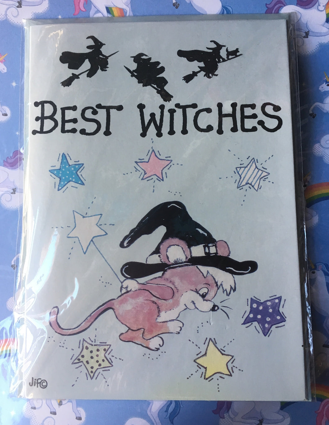 Greetings card - best witches