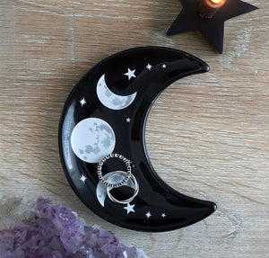 Moon ceramic Trinket Dish