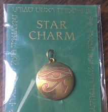 Load image into Gallery viewer, Star charm - Eye of Horus - Magickal amulet
