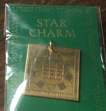 Load image into Gallery viewer, Star charm - Dr Dee&#39;s table magickal amulet
