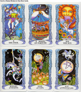 Tarot deck - Tarot of a Moon Garden