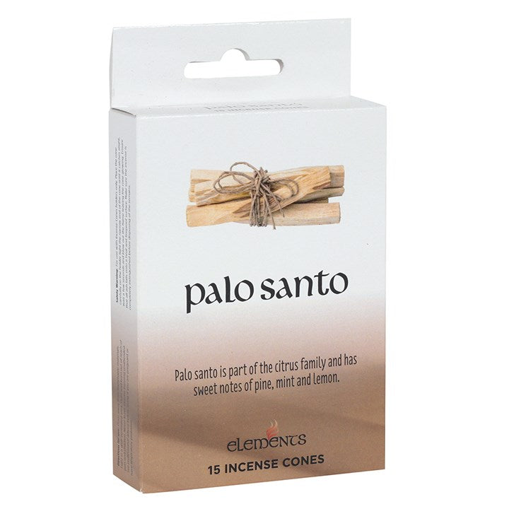 Elements incense cones - Palo Santo (15's)