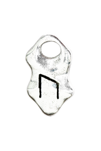 Load image into Gallery viewer, Rune charm pendants on black cord
