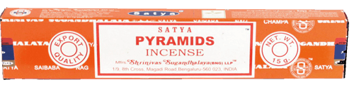 Satya Pyramids incense sticks 15g