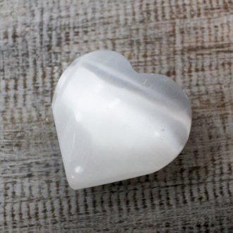 Crystal heart - Selenite 6cm