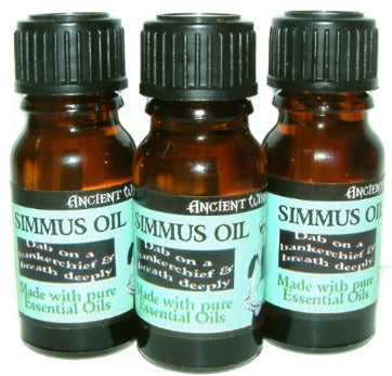 Simmus oil (blend of pure essential oils) 10ml clears sinuses