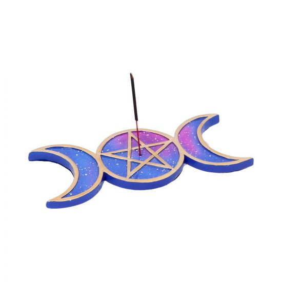 Triple Moon Incense Burner 21.5cm
