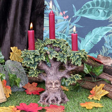 Load image into Gallery viewer, Forest flame - tree candle holder
